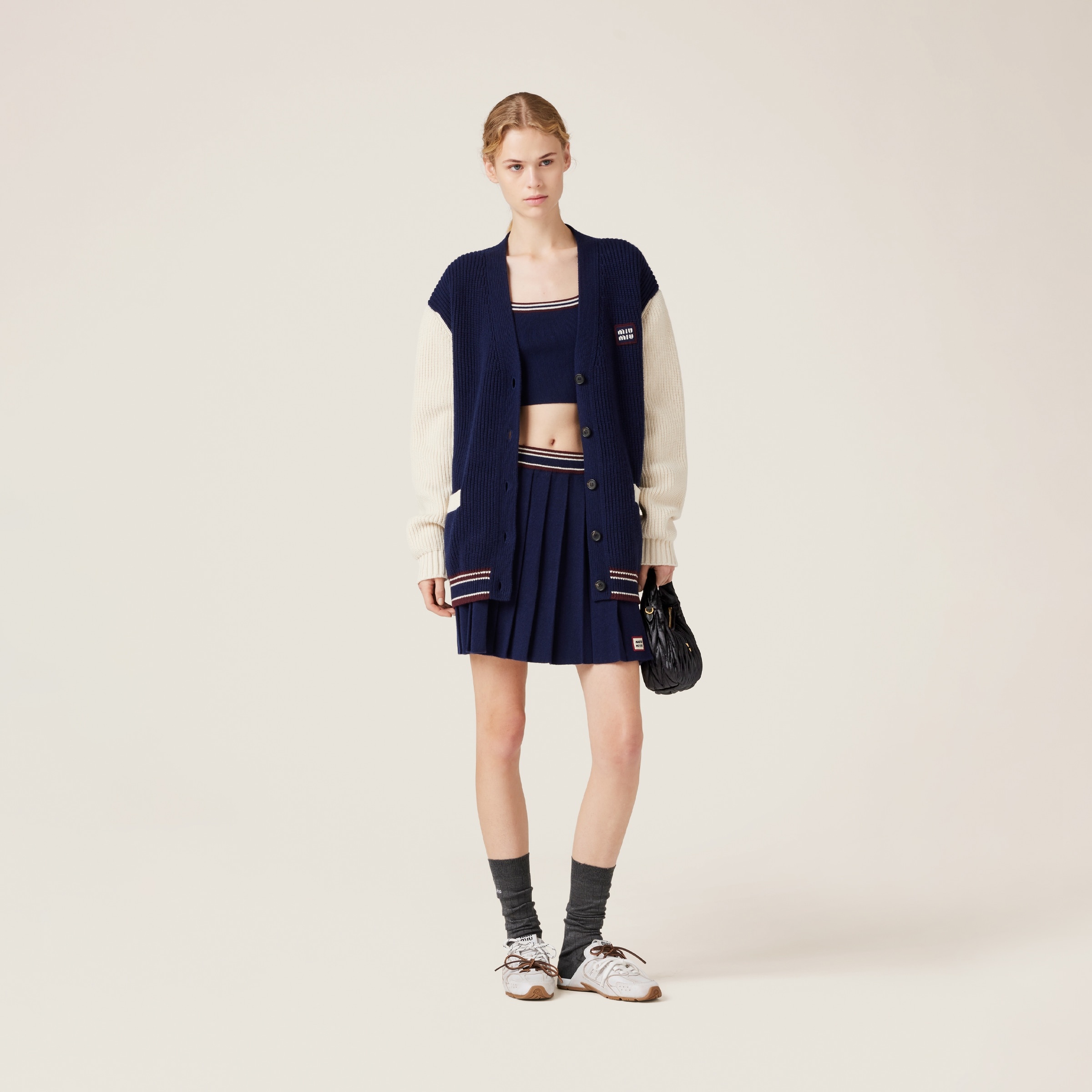 Wool and cashmere cardigan - 5