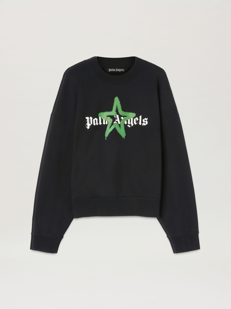 Star Sprayed Crewneck - 1