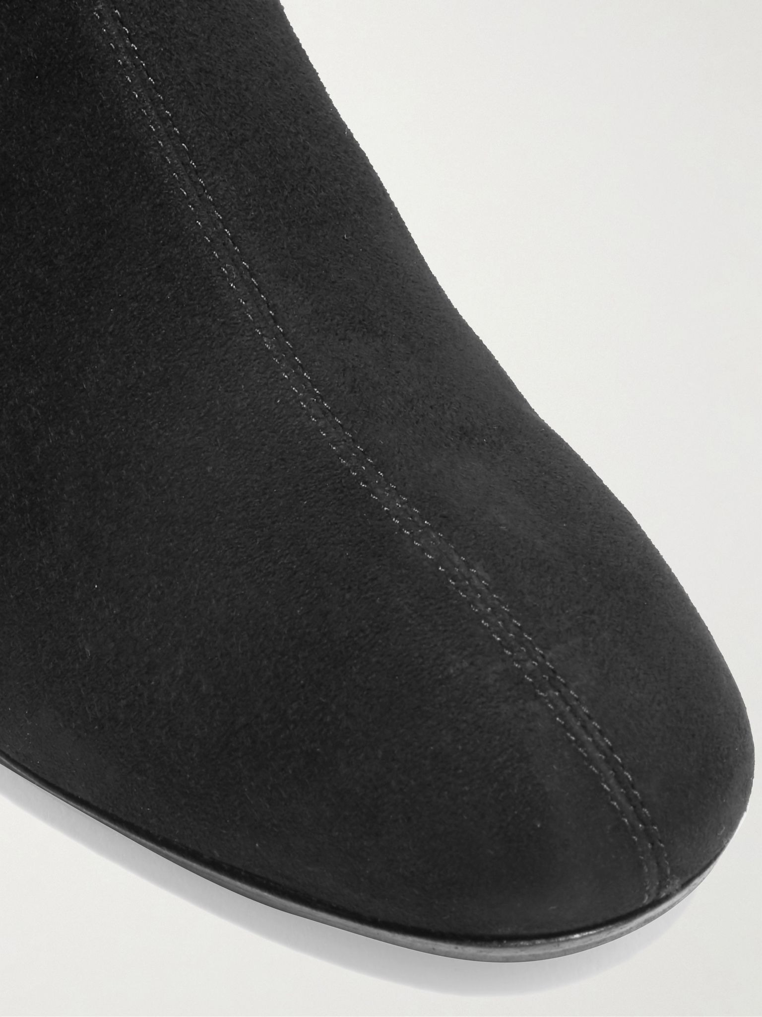 Saint Honoré 50 suede sock boots Black - 4