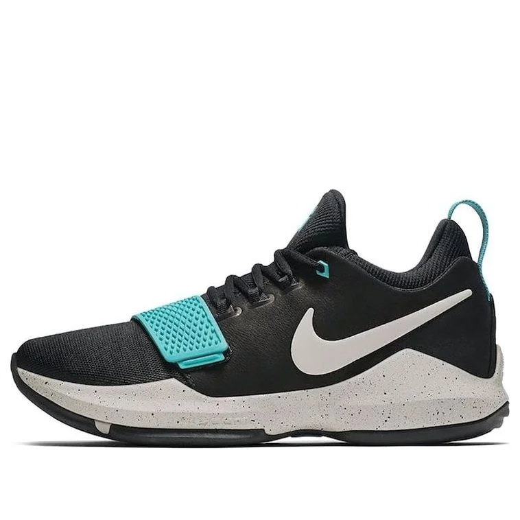 Nike PG 1 Black Aqua Splash Ink Green Version 'Black Light Bone Light Aqua' 878628-002 - 1