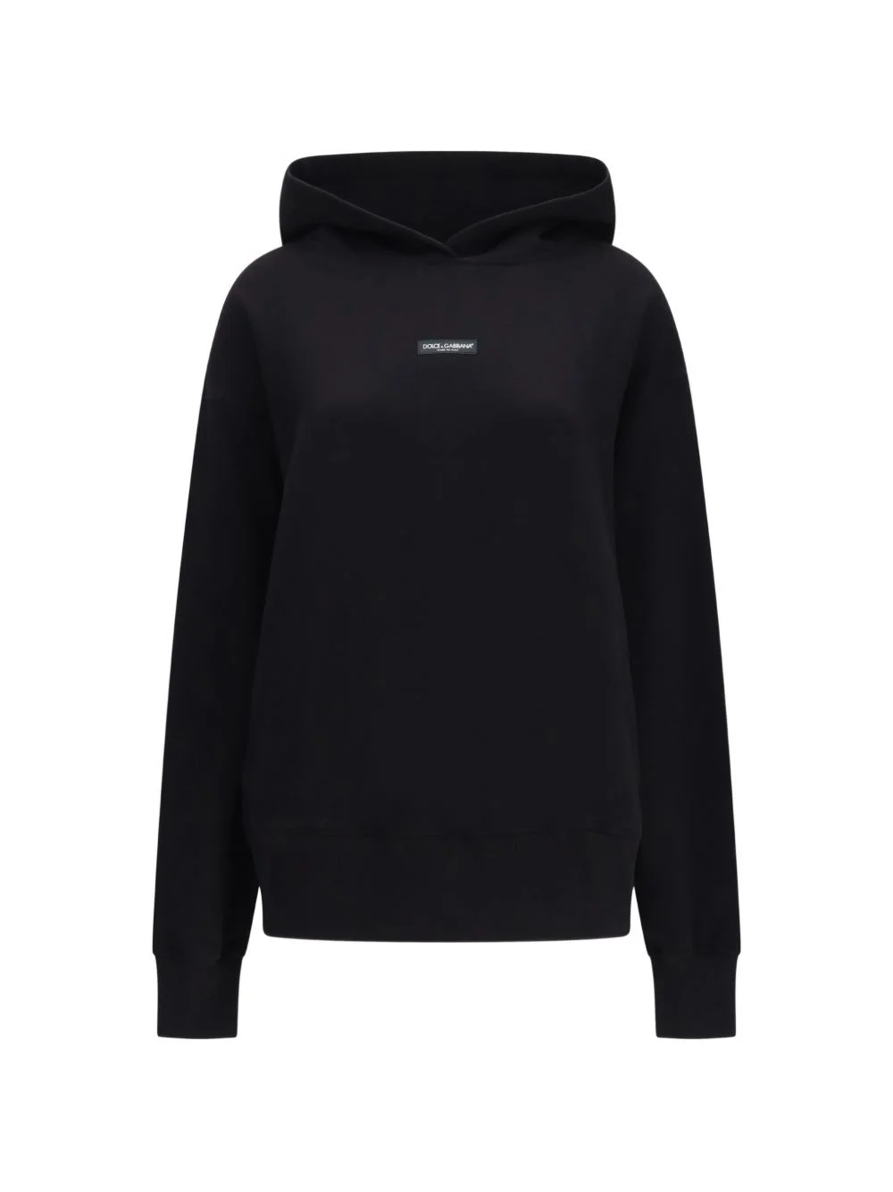 logo-patch hoodie - 1