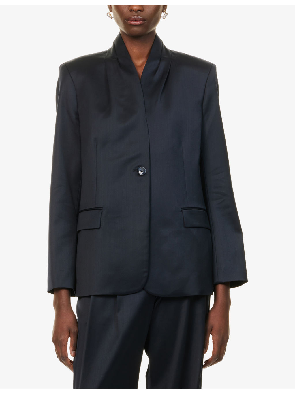 New Dinner Single-Breasted Wool Jacket - 3