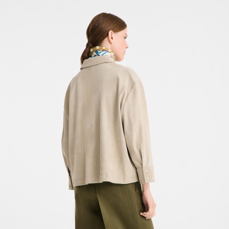 Longchamp Polo shirt Linen - Leather outlook