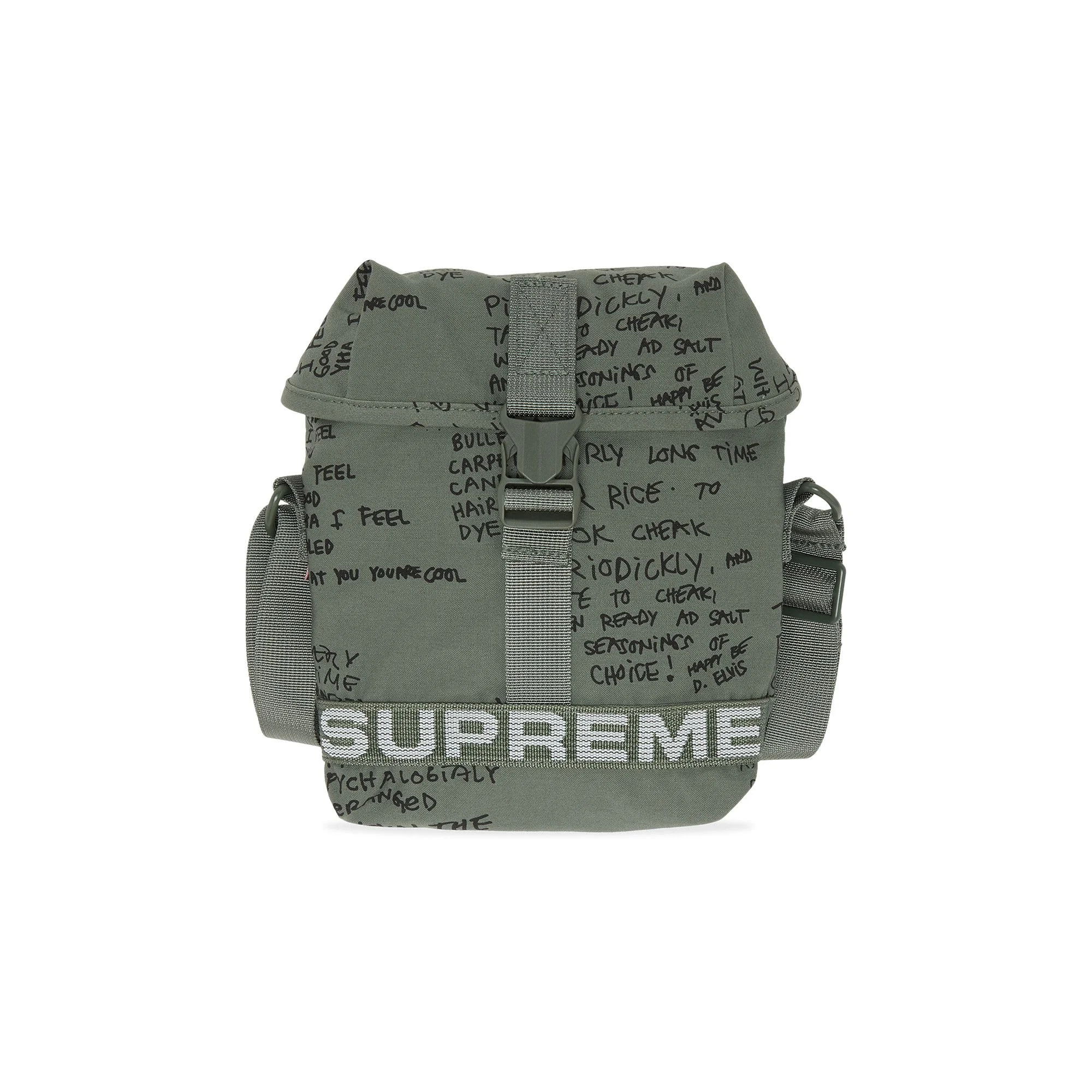 Supreme Field Side Bag 'Olive Gonz' - 1