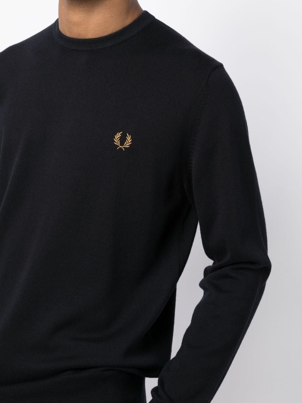 logo-embroidered sweater - 5