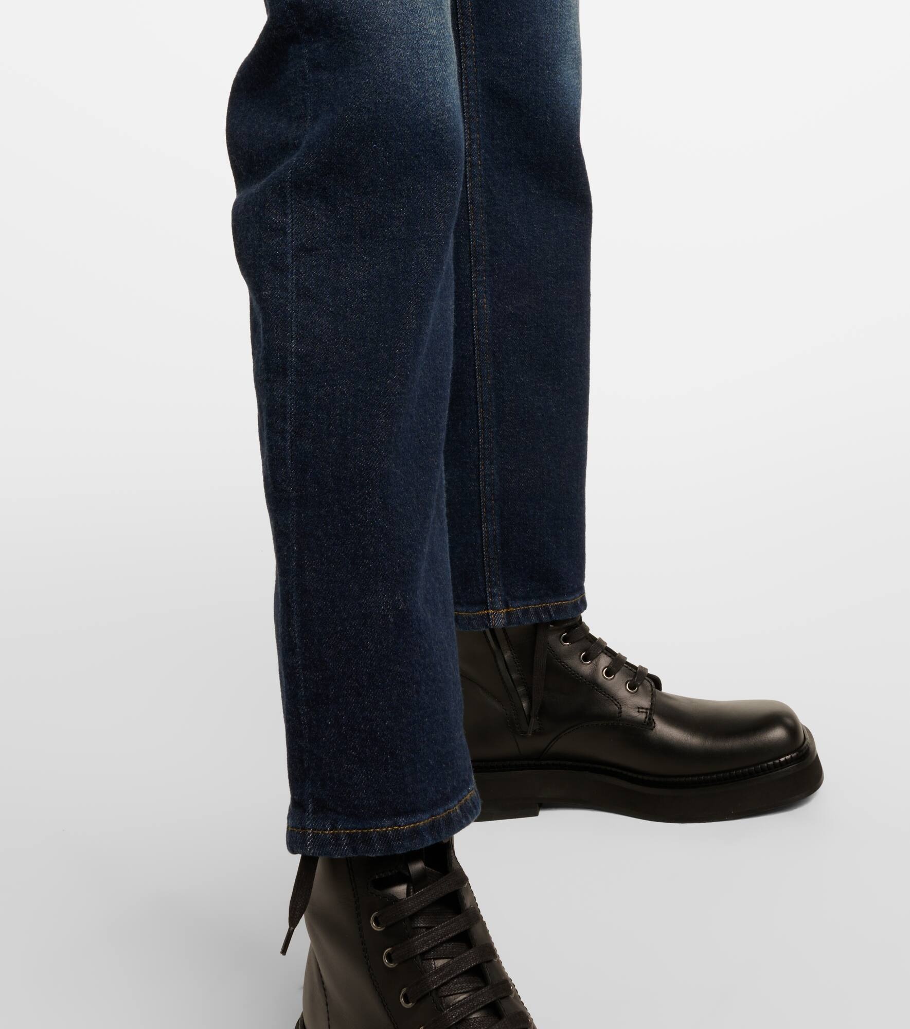 70s high-rise straight jeans - 6