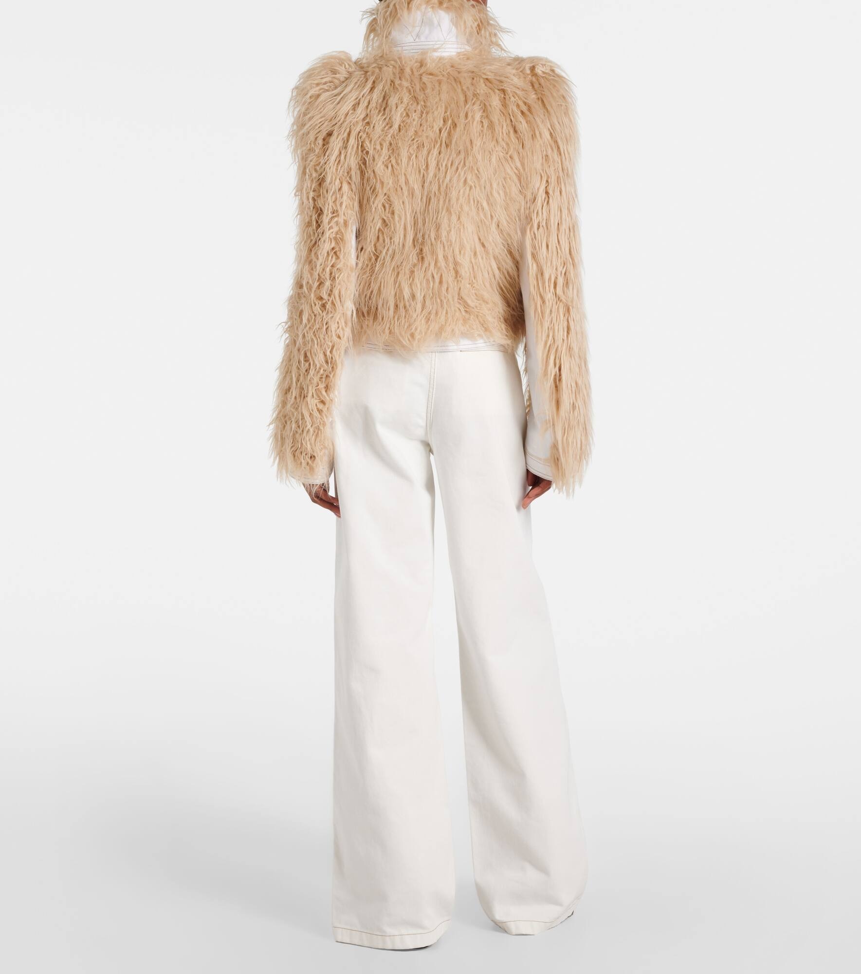 Faux fur jacket - 3