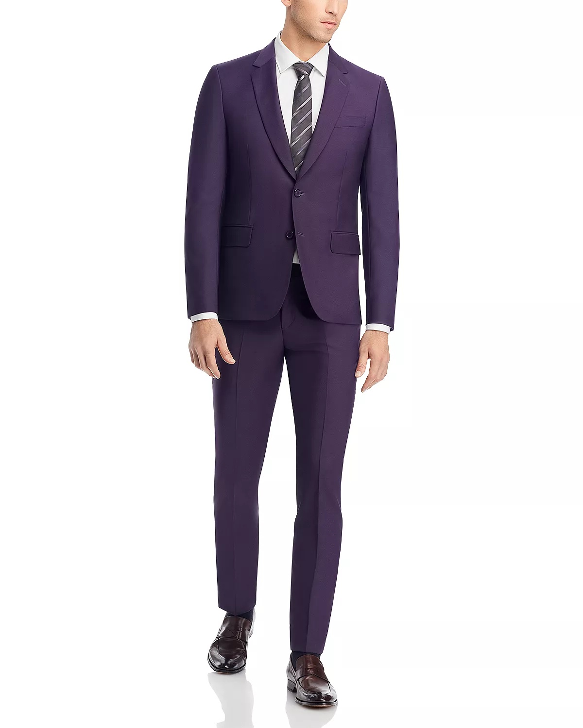 Soho Wool & Mohair Extra Slim Fit Suit - 1