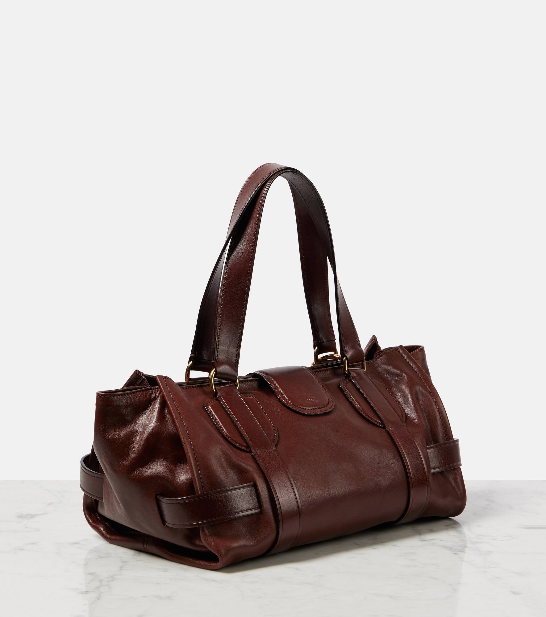 Kerala 25 Large leather tote bag - 4