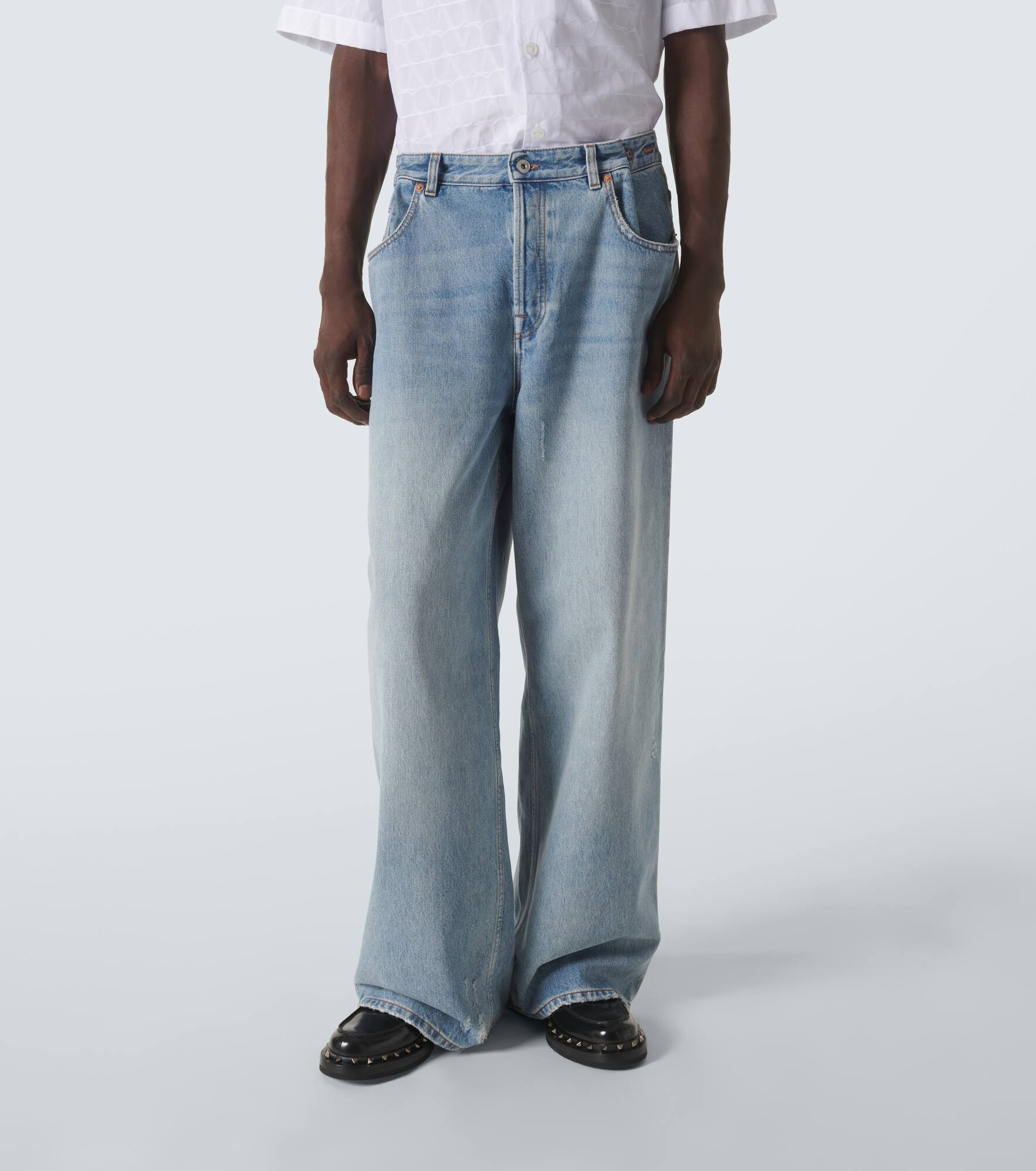 Low-rise straight jeans - 3