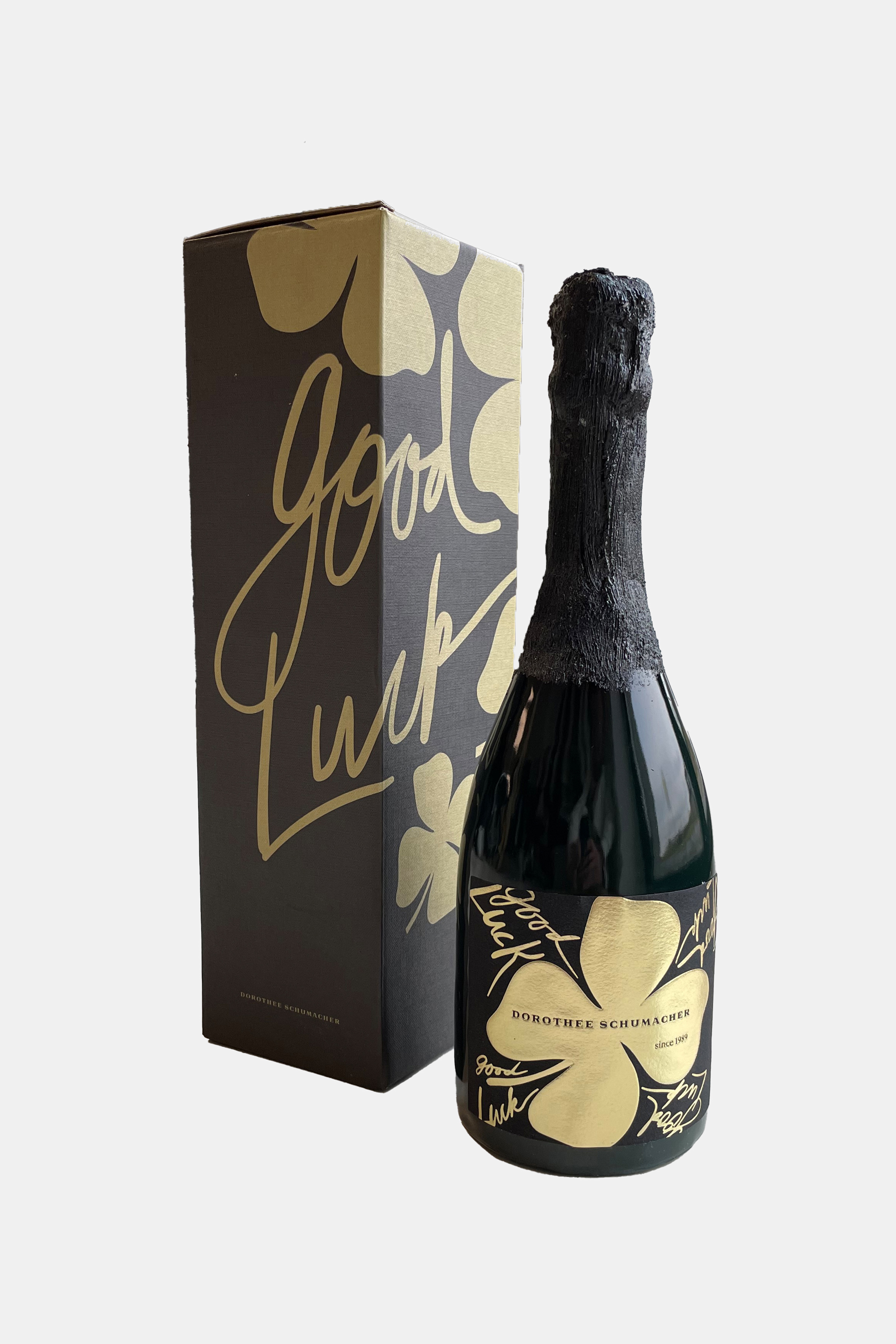 GOOD LUCK Champagne candle - 1