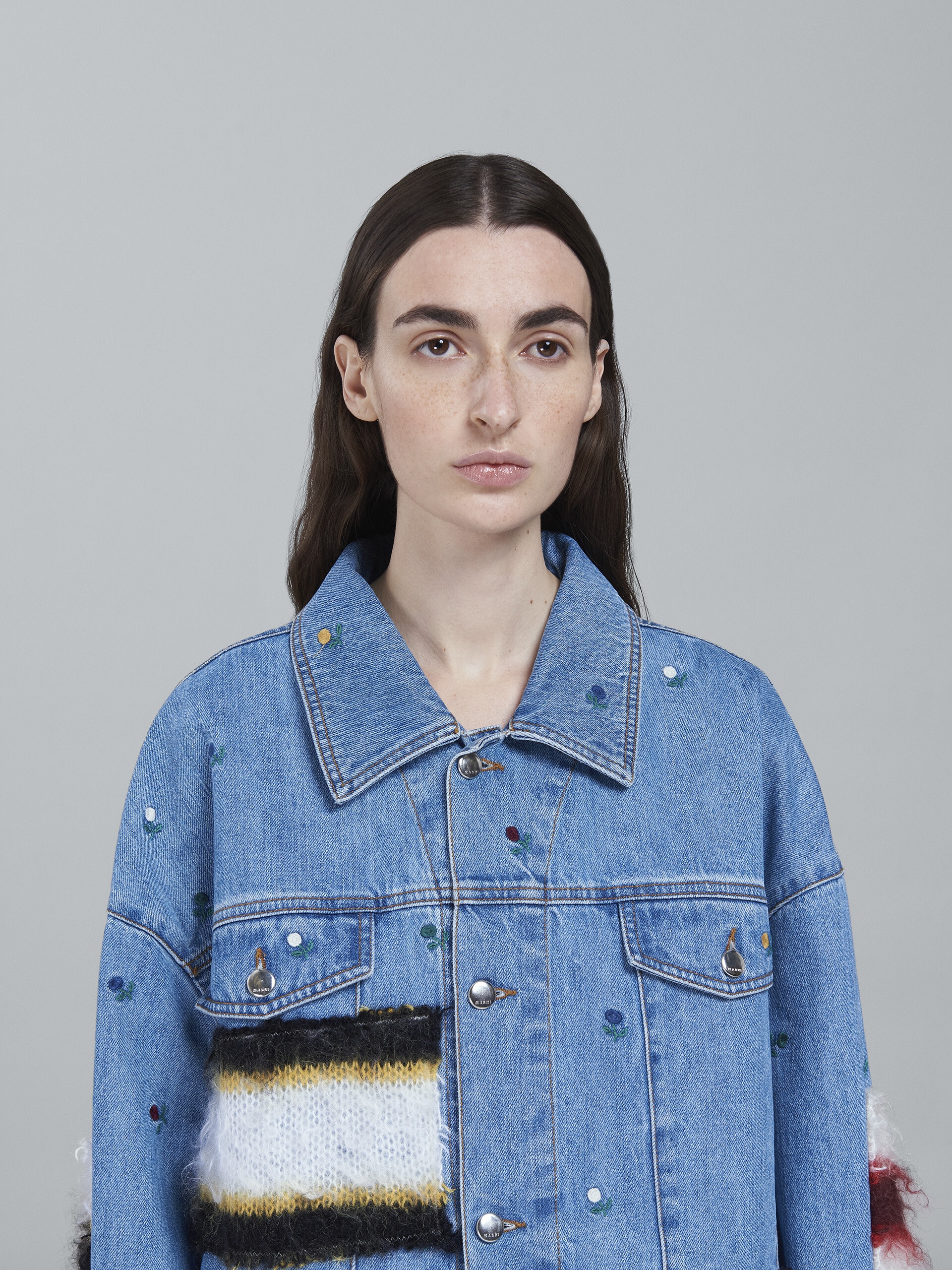 MOHAIR AND DENIM JACKET - 4