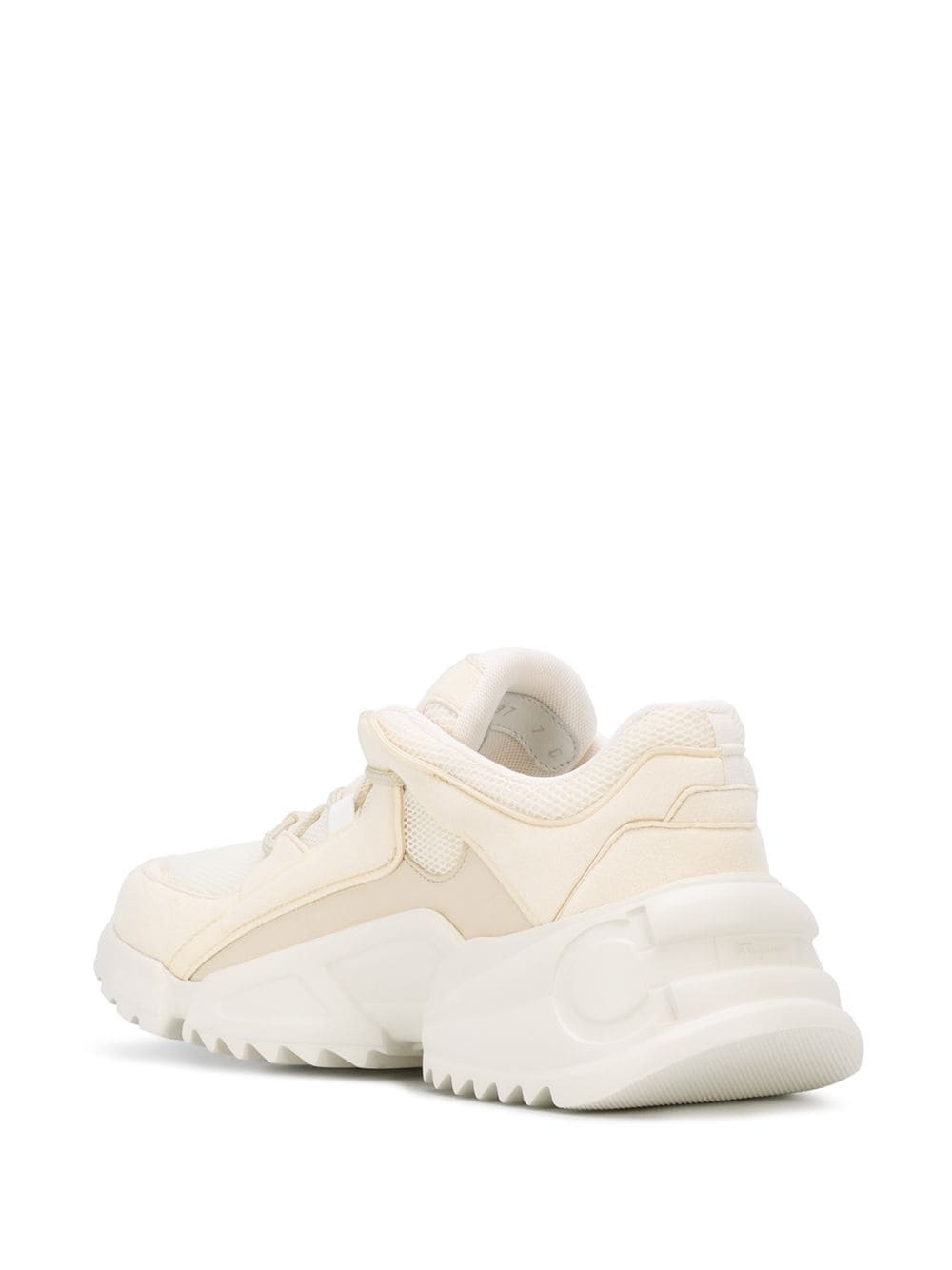 panelled chunky sneakers - 3