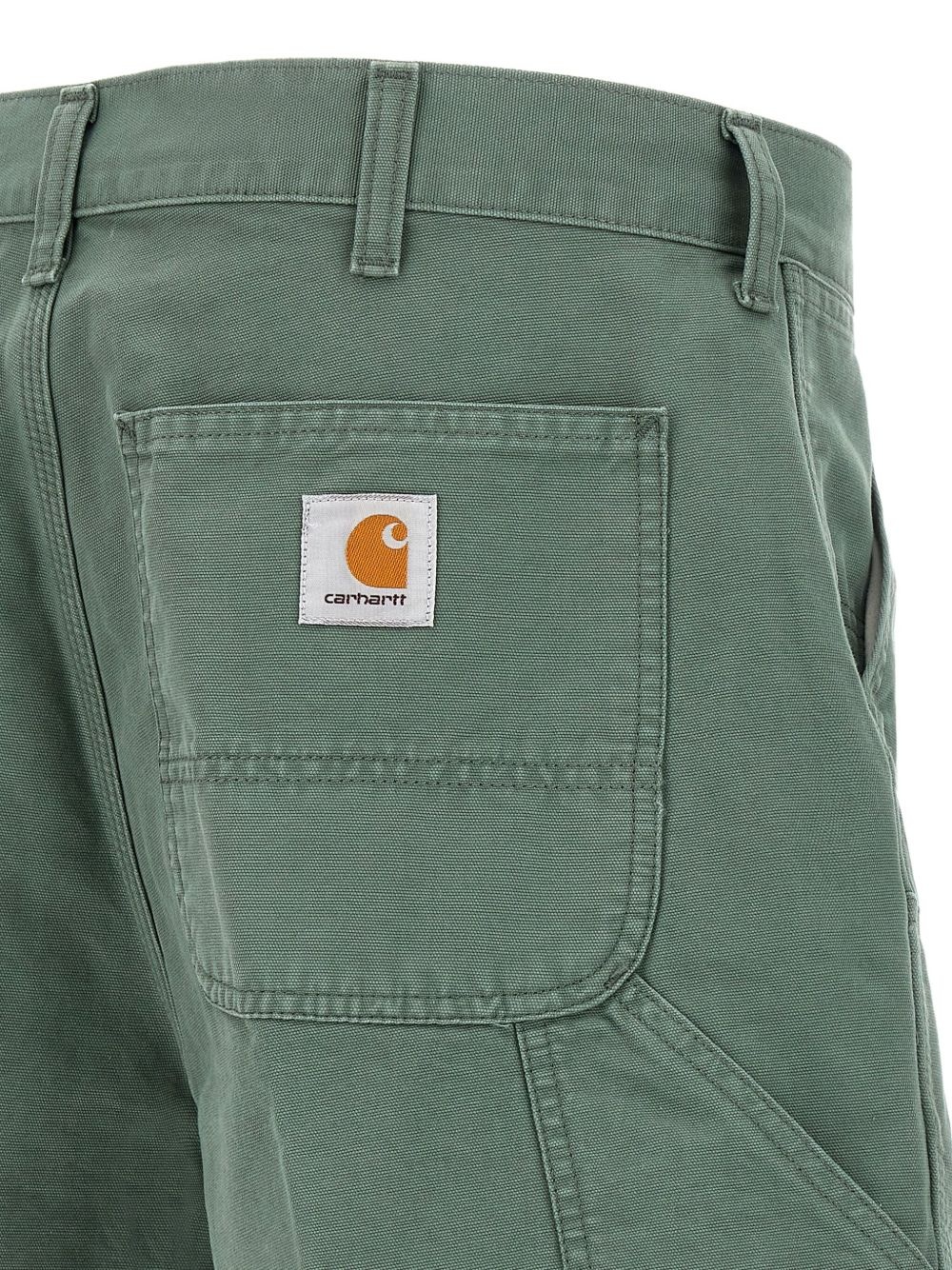 double knee canvas shorts - 3