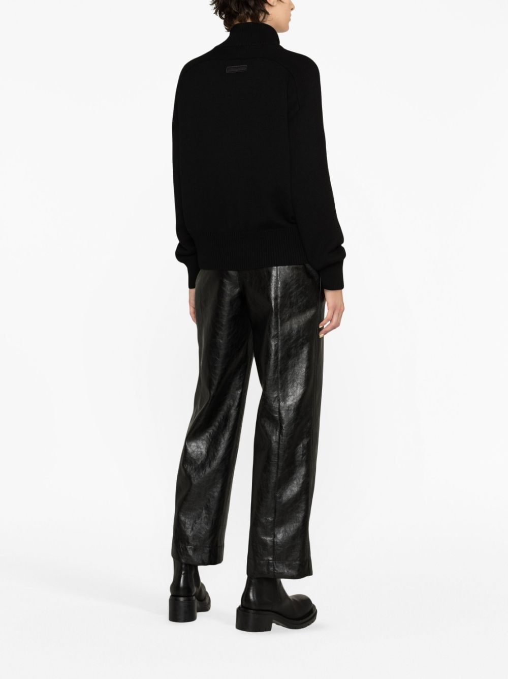 Baysville turtleneck wool jumper - 3