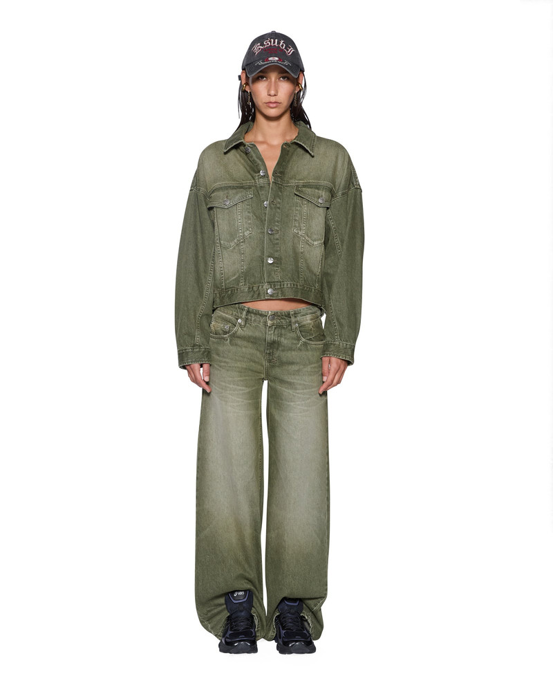 Ksubi RELAX TRUCKER JACKET MILITANT GREEN outlook