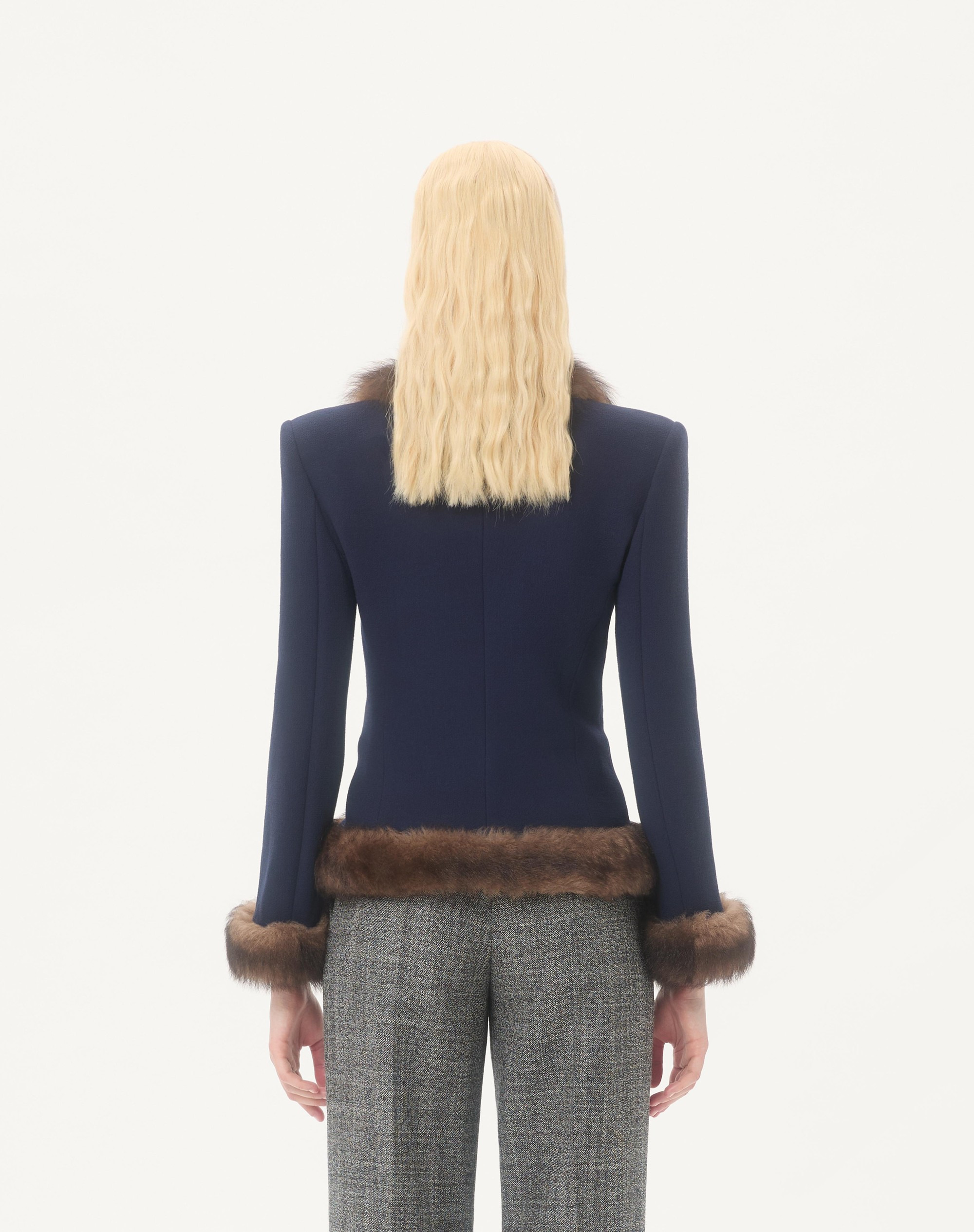 WOOL CREPE JACKET - 7