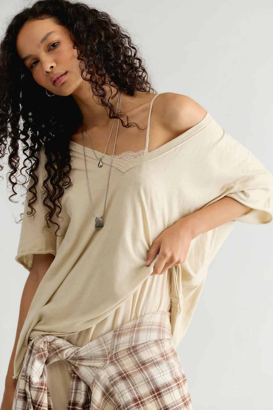 We The Free Nina V-Neck Tee - 1