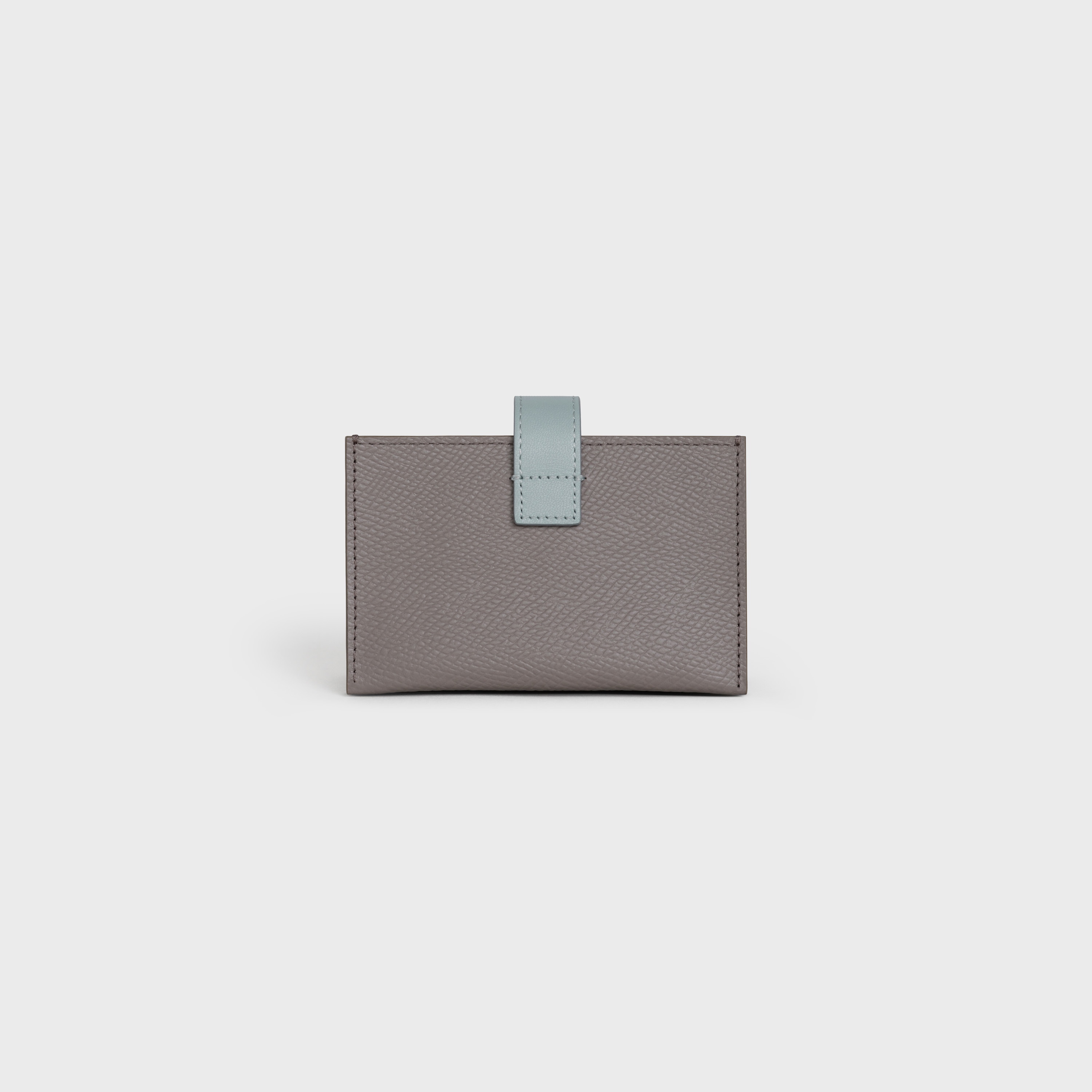 Accordeon card holder in Bicolour Grained Calfskin - 4