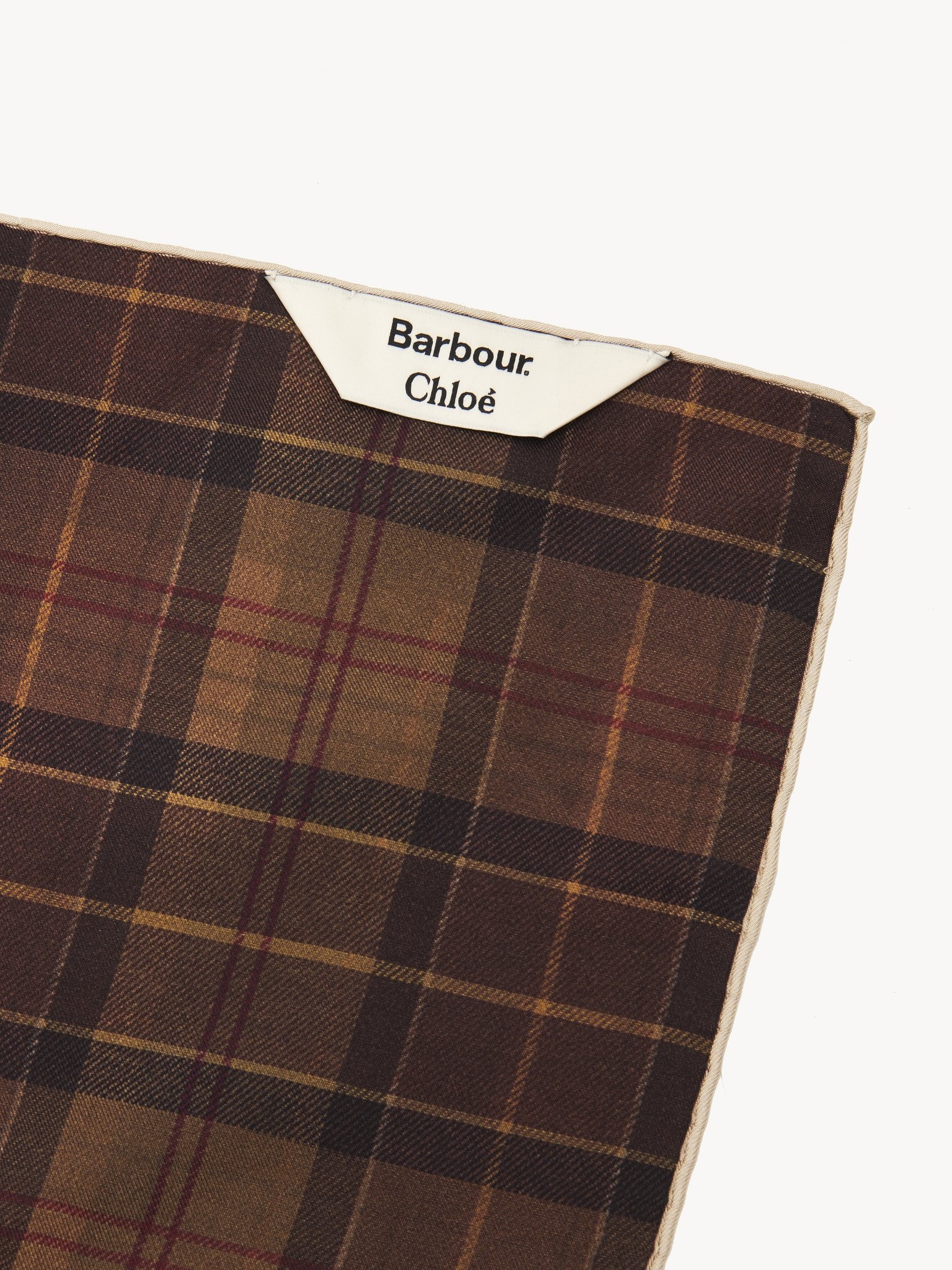 BARBOUR FOR CHLOÉ PRINTED SCARF - 4