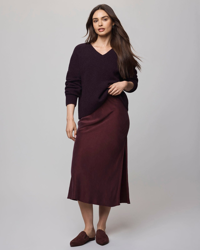 Splendid Serena Satin Skirt outlook