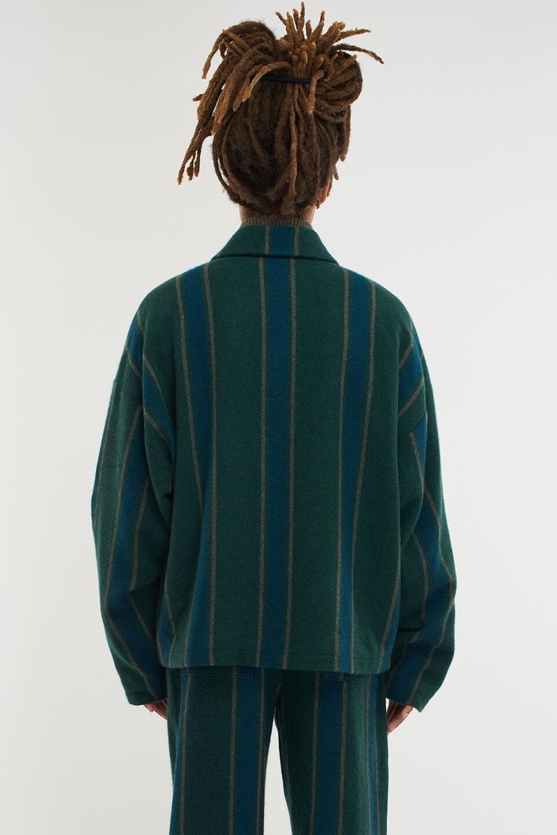 CASTLE STRIPE BOXY JACKET 5