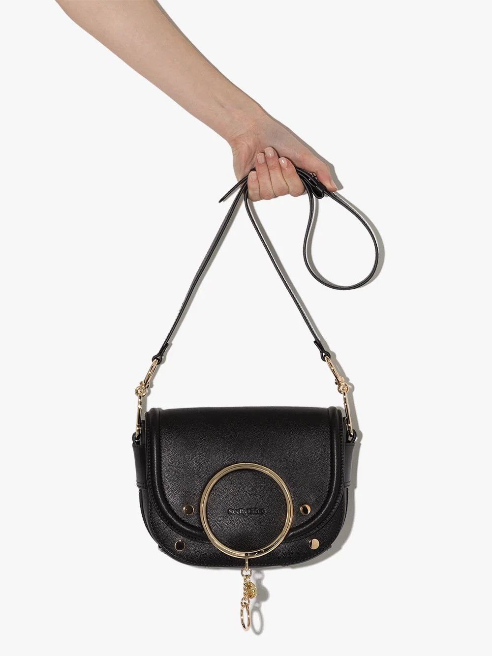 Mara leather crossbody bag - 4