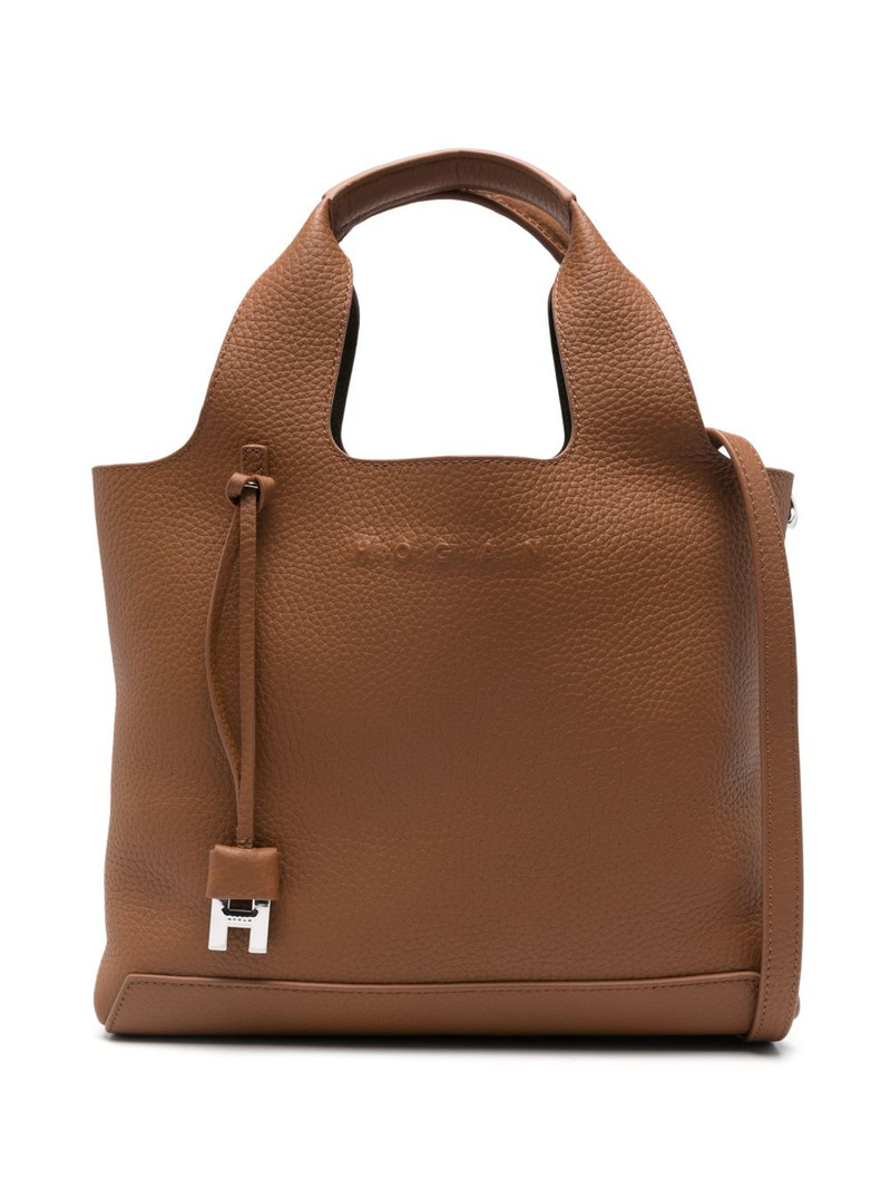 logo-plaque tote bag 1
