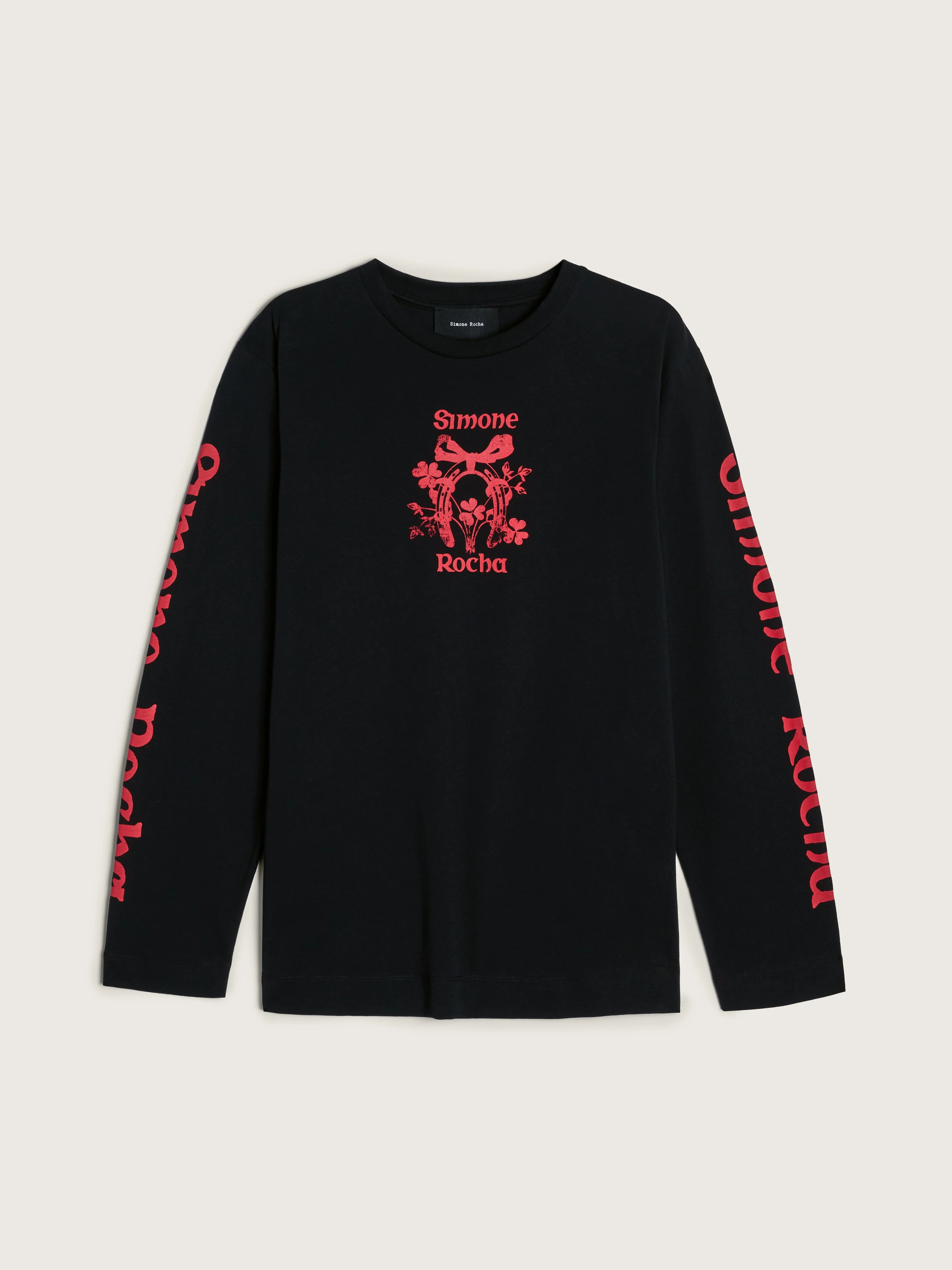 Coming Up Roses Print Long Sleeve T-Shirt - 1