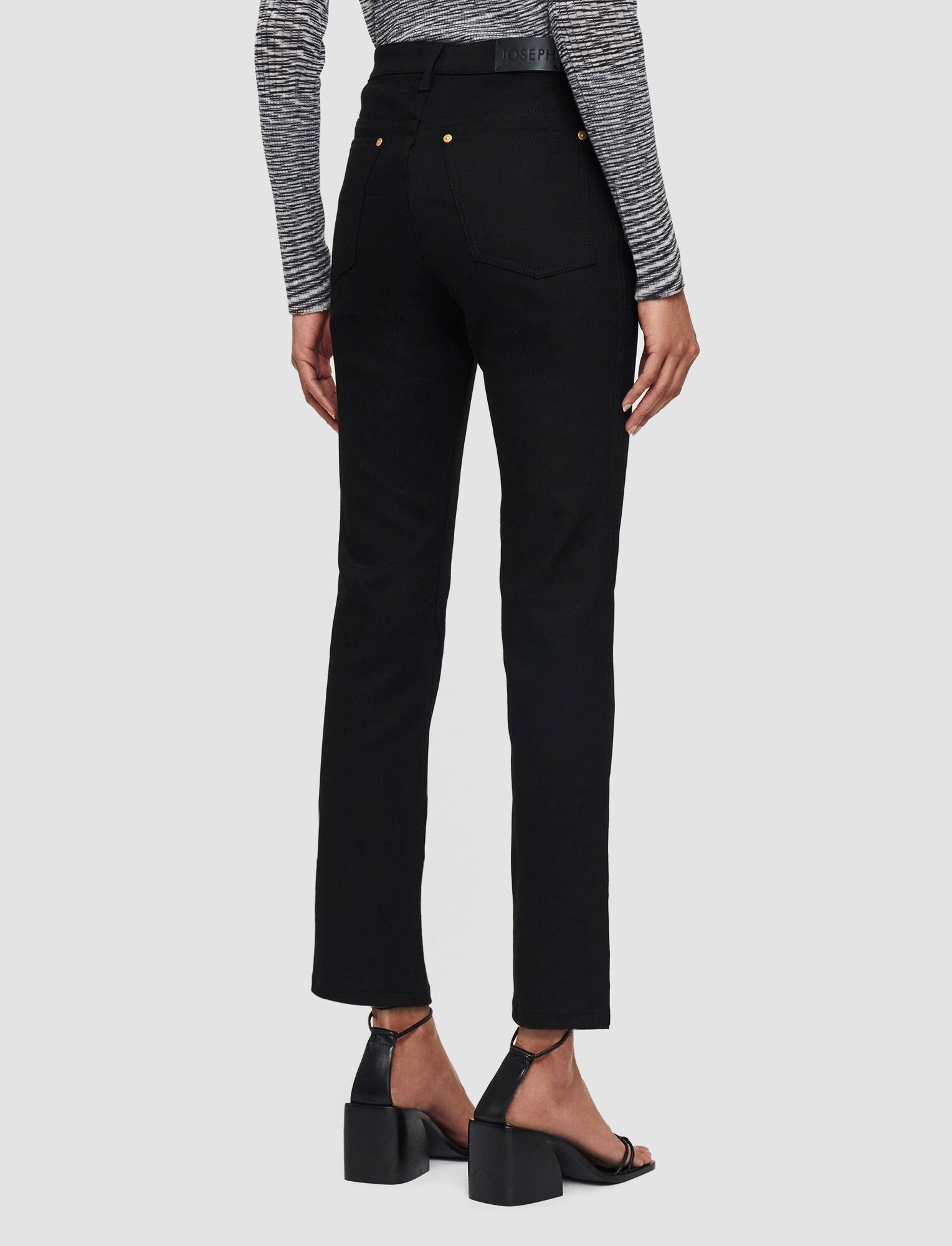 Denim Stretch York Trousers - 3