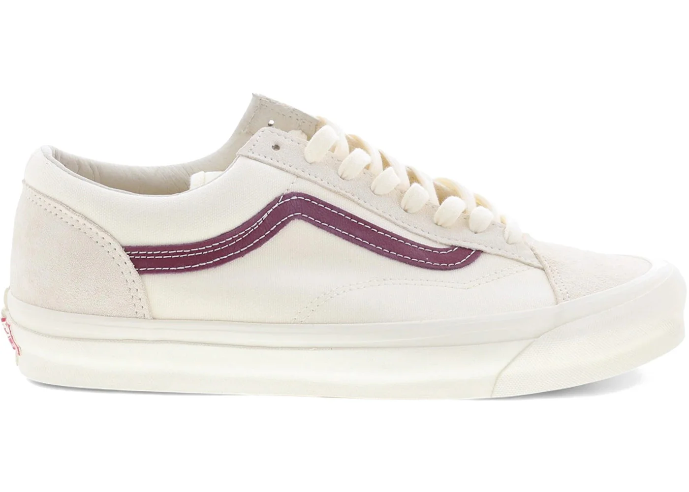 Vans OG Style 36 LX Classic White Pomegranate - 1
