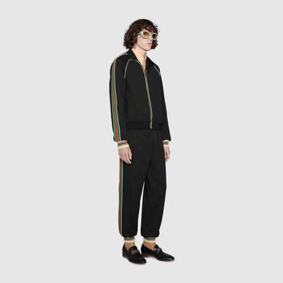 GUCCI GG jacquard jersey jogging pant outlook