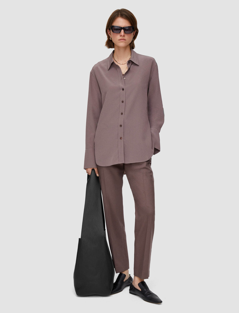 JOSEPH Silk Crepe de Chine Joe Blouse outlook