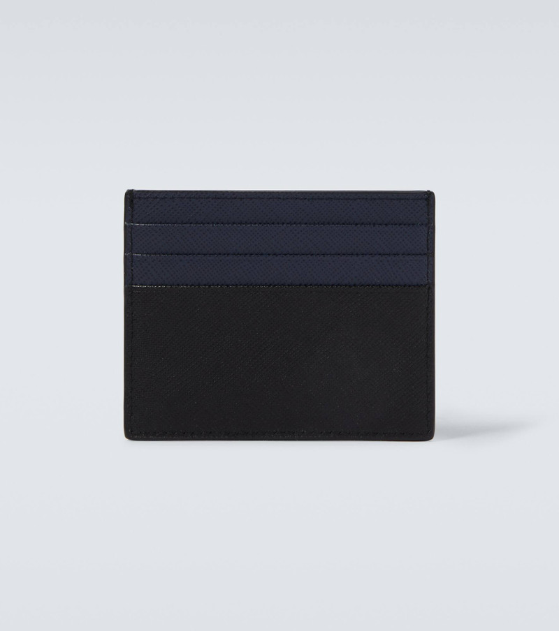 Prada Saffiano leather card holder outlook