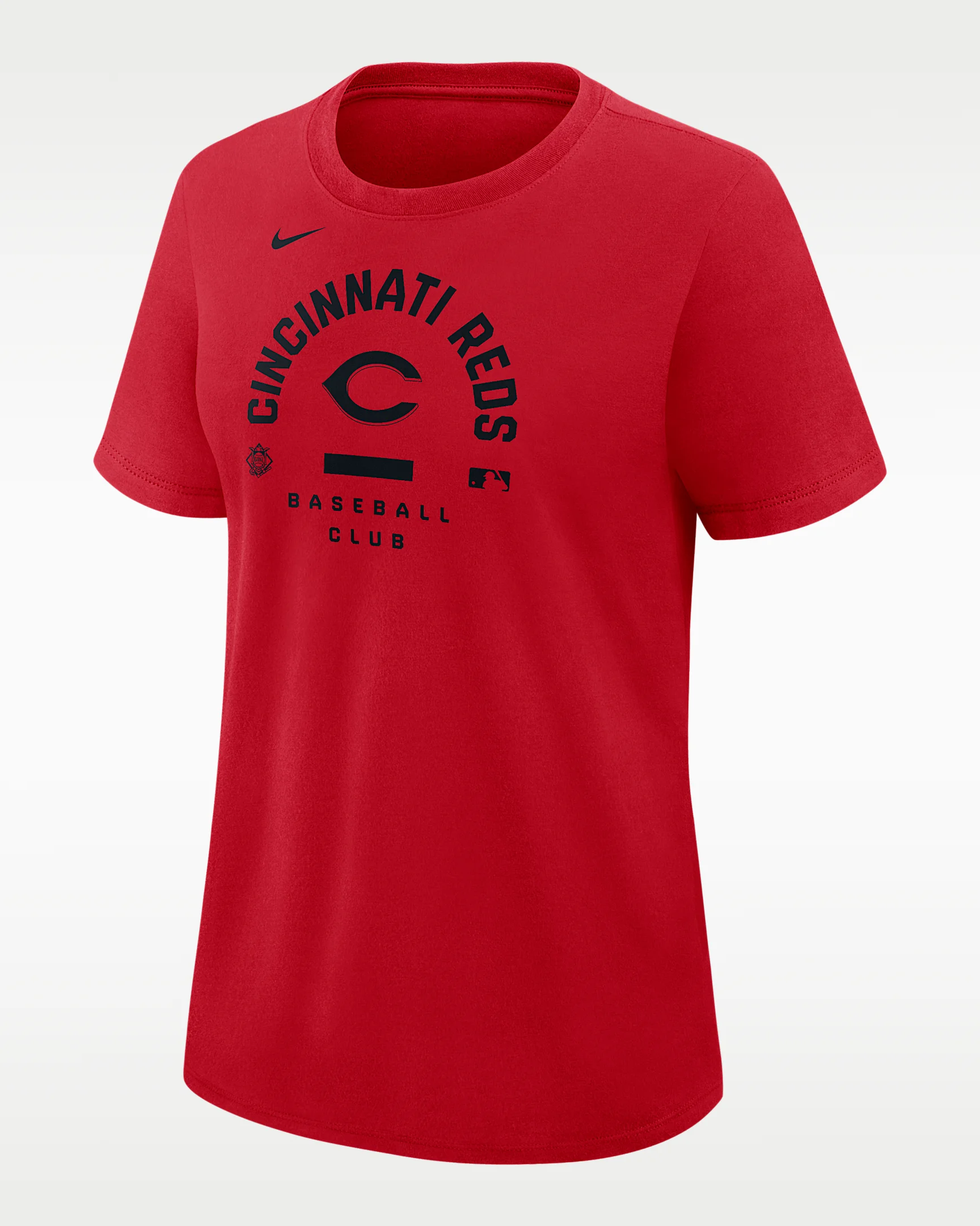 Cincinnati Reds Authentic Collection Early Work Women's Nike Dri-FIT MLB T-Shirt - 1