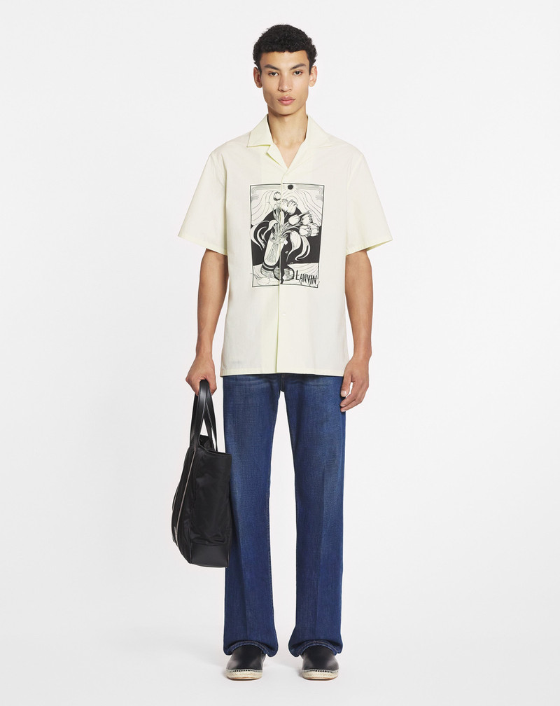 Lanvin PRINTED COTTON SHIRT outlook