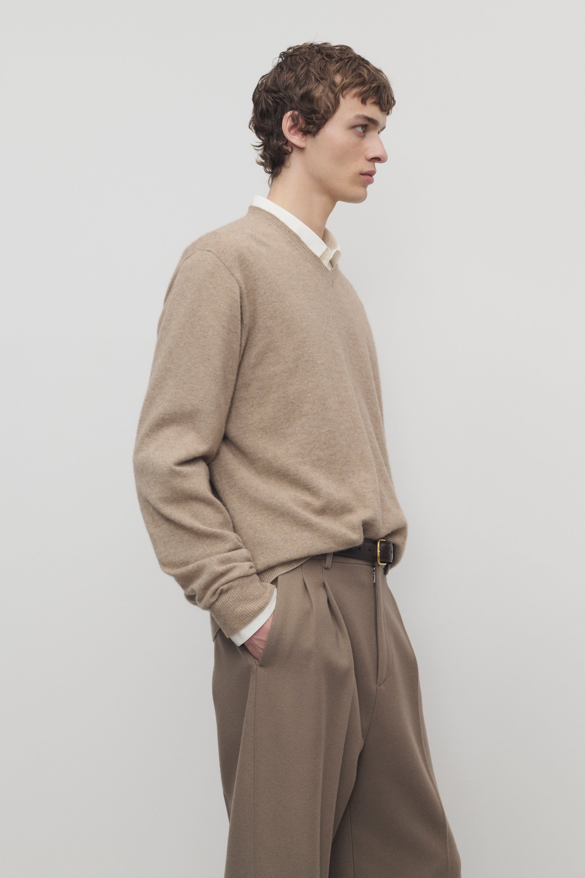 Rod Sweater in Cashmere - 5