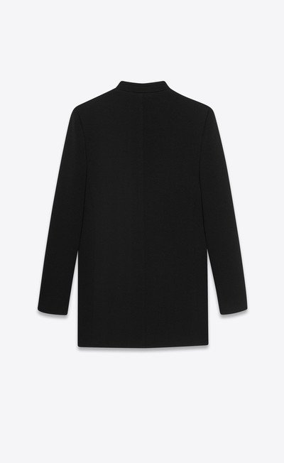 SAINT LAURENT tunic dress in wool jersey outlook