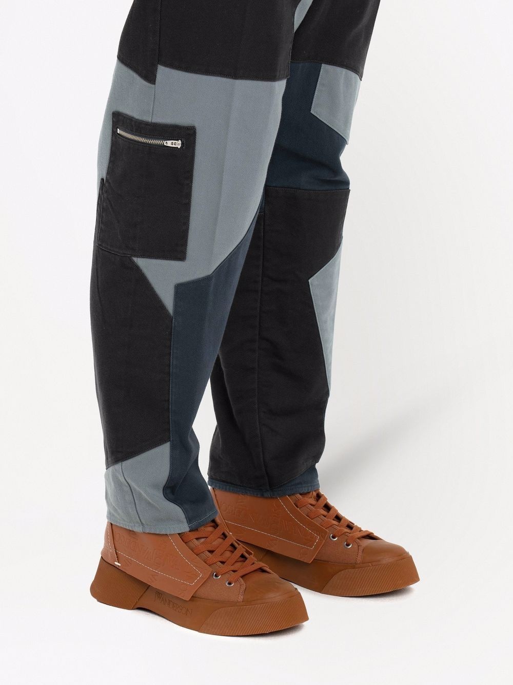 patchwork Fatigue trousers - 5