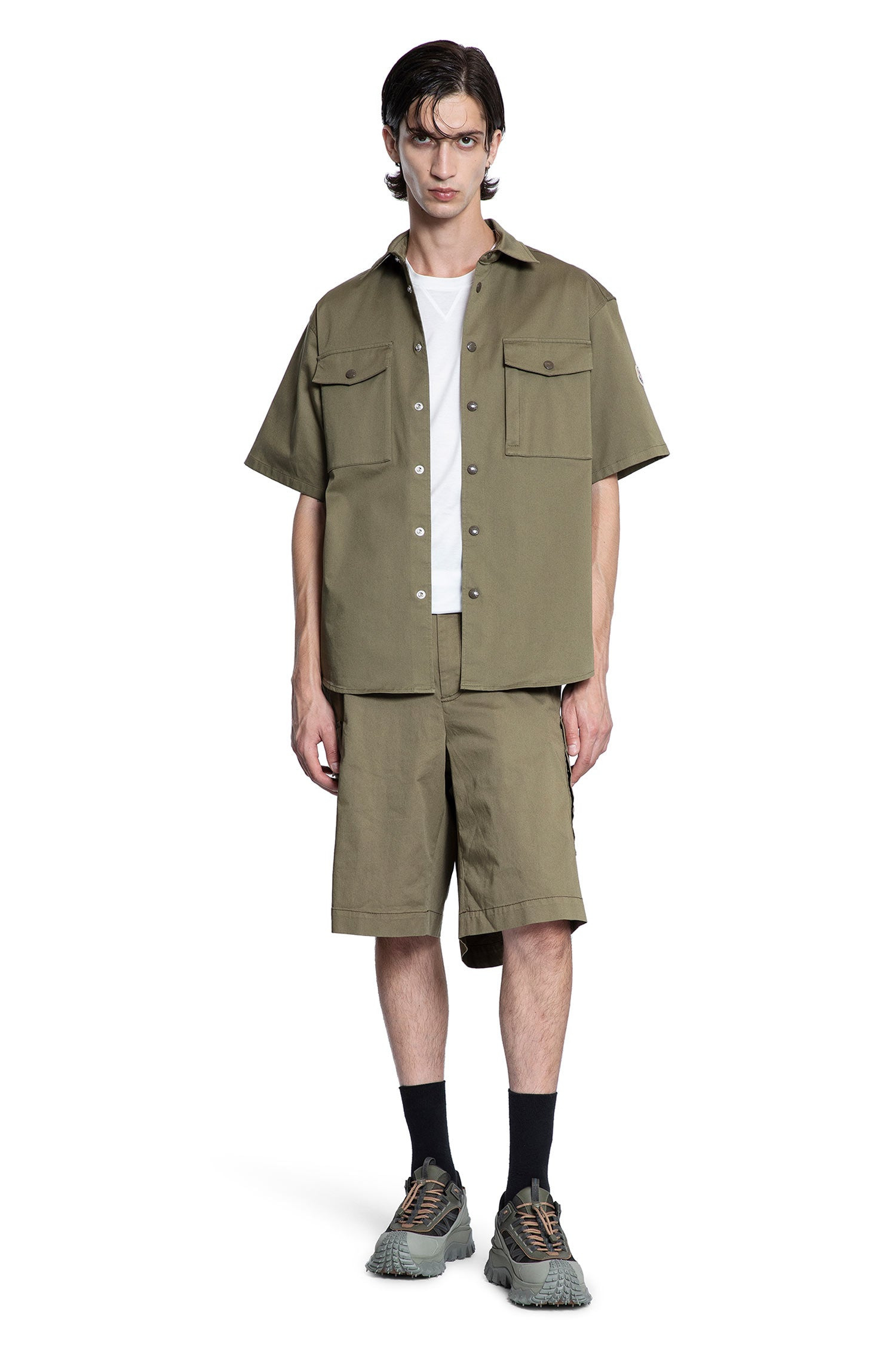 Cotton-Gabardine-Short-Sleeve-Shirt - 5