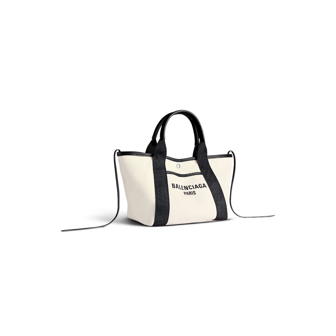Women's Biarritz Small Tote Bag  in Beige/black - 2