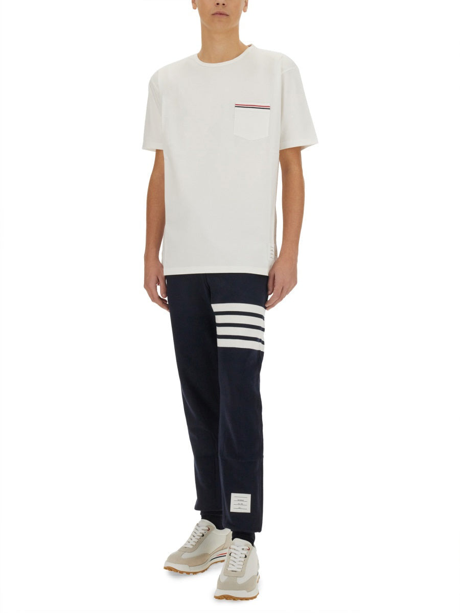 Thom Browne Men T-Shirt With Pocket - 4