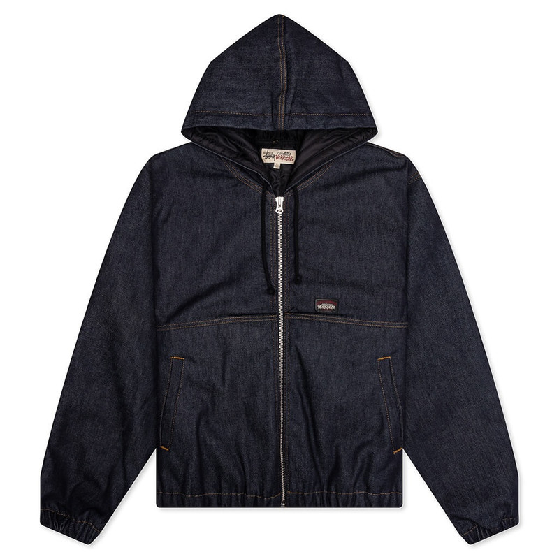 WORK DENIM JACKET - RAW INDIGO - 1