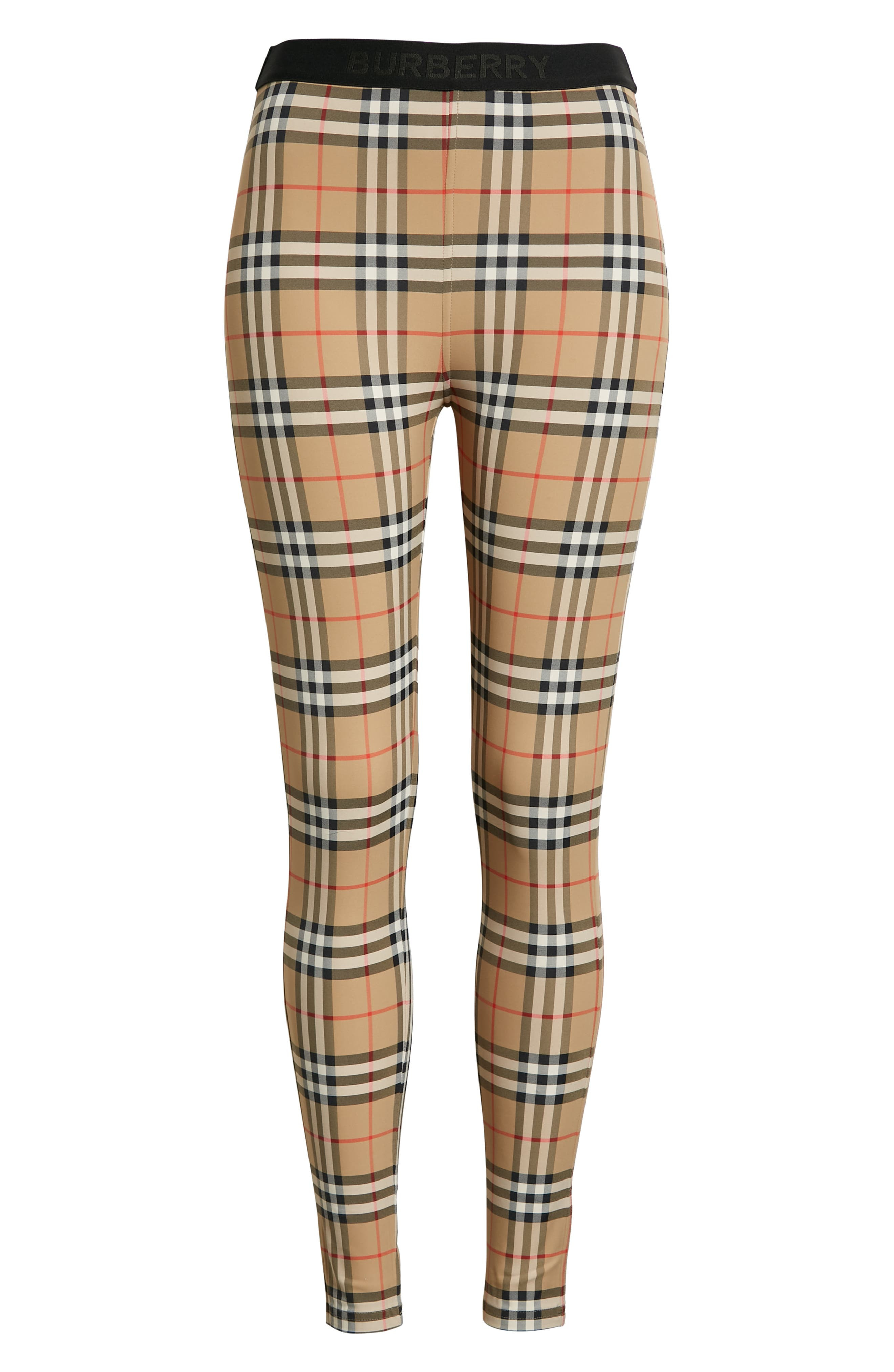 Women's Belvoir Vintage Check Jersey Leggings - 5