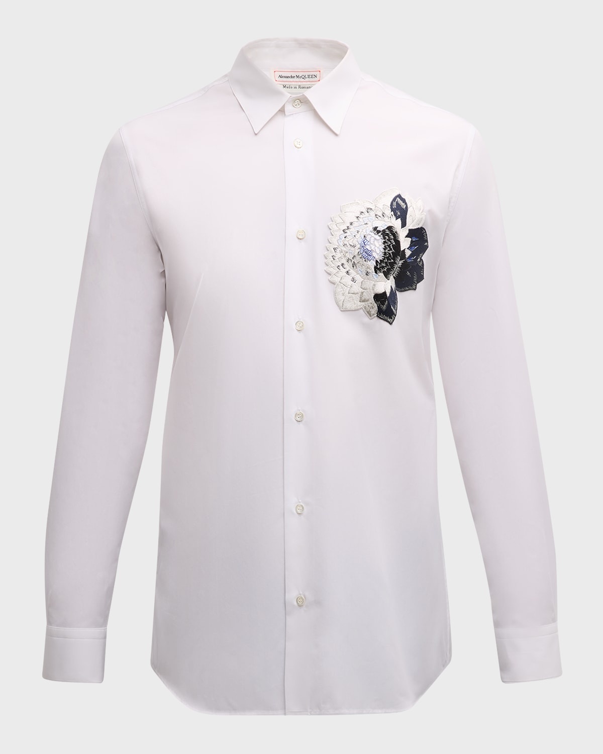 Men's Dutch Flower Dress Shirt - 1