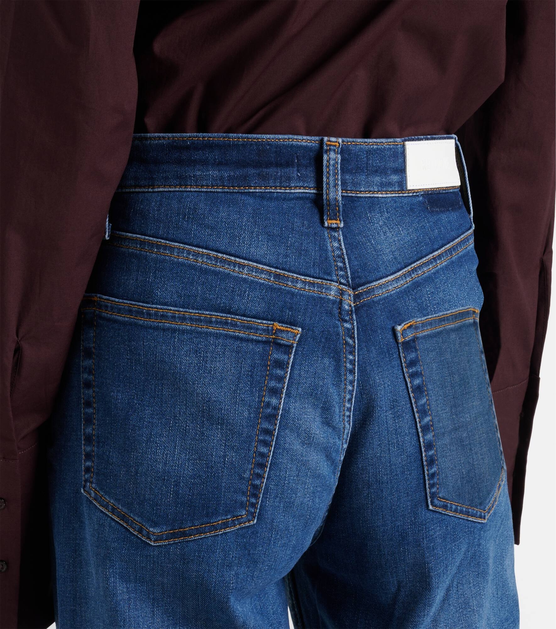 '70s high-rise wide-leg jeans - 6