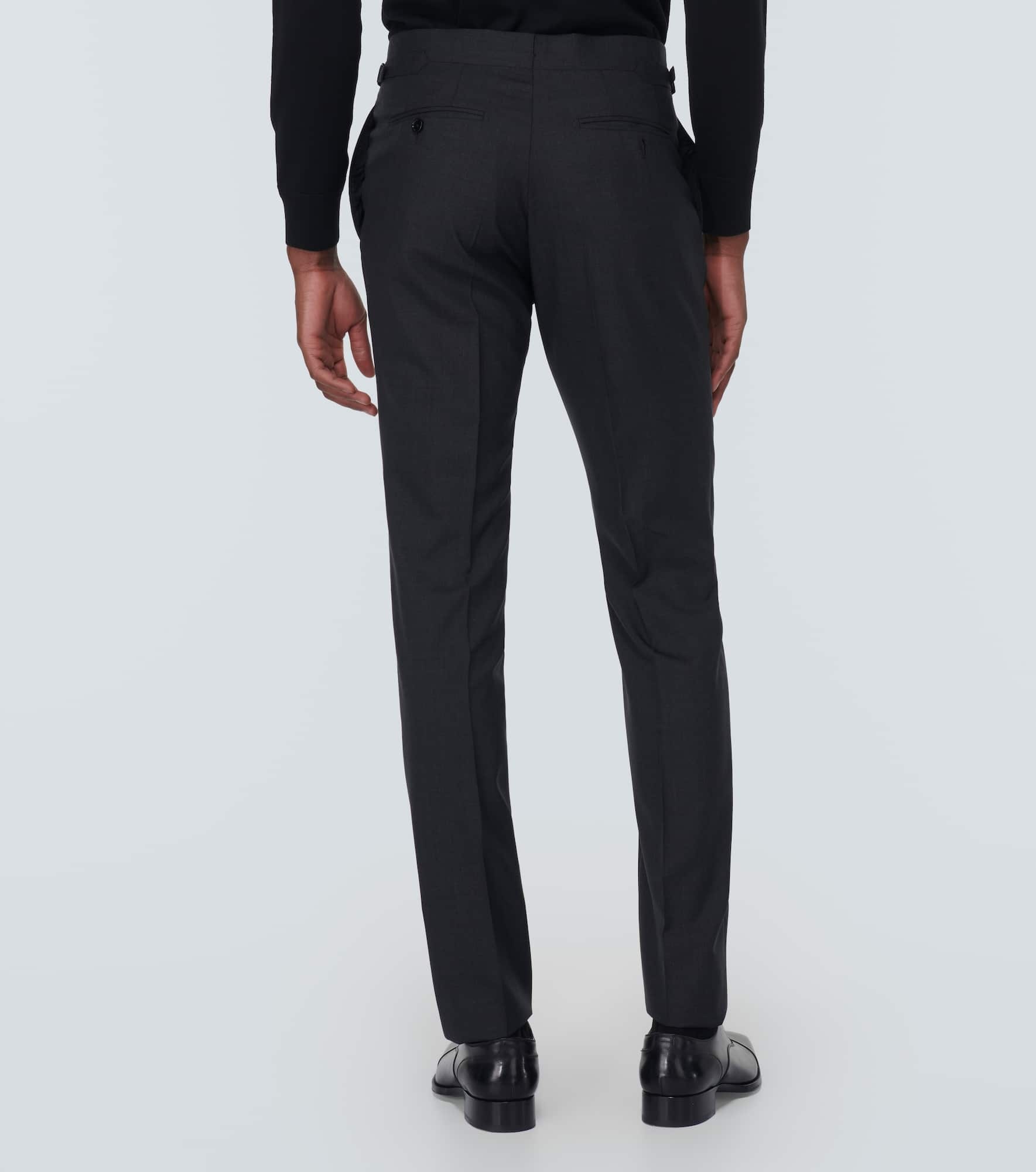 Shelton Super 120's wool suit - 6
