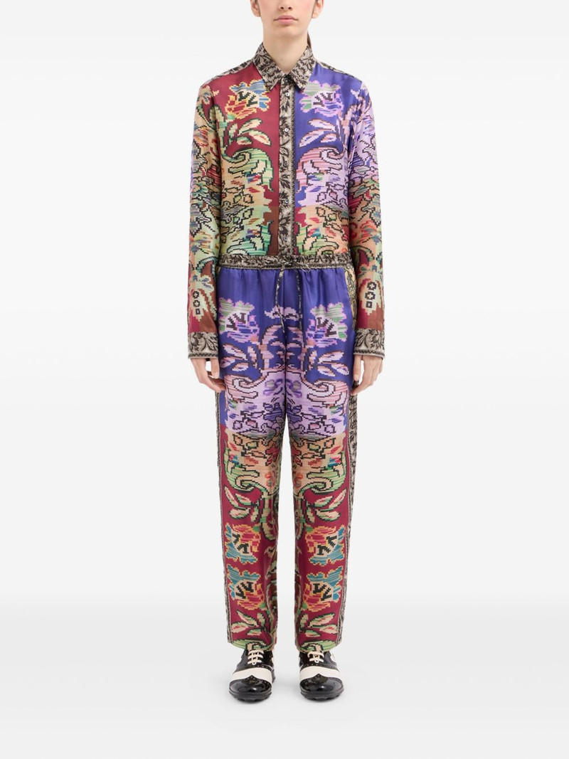 Pierre-Louis Mascia all-over print trousers outlook