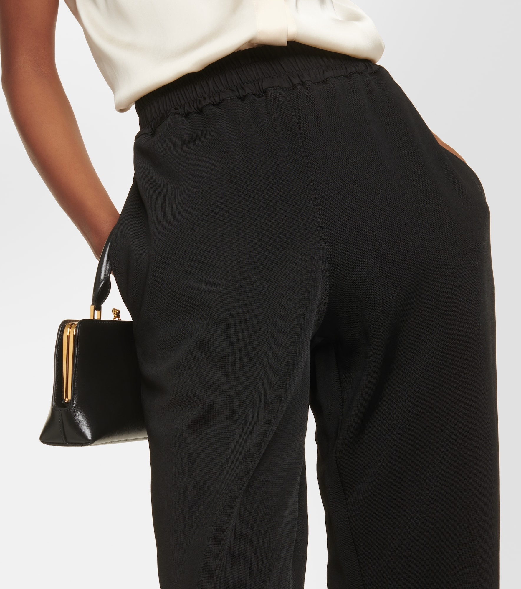 Wool-blend sweatpants - 4