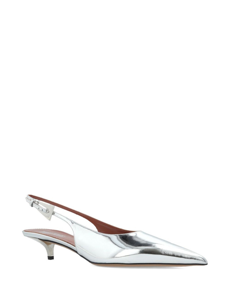PARIS TEXAS 35mm slingback pointed-toe pumps outlook